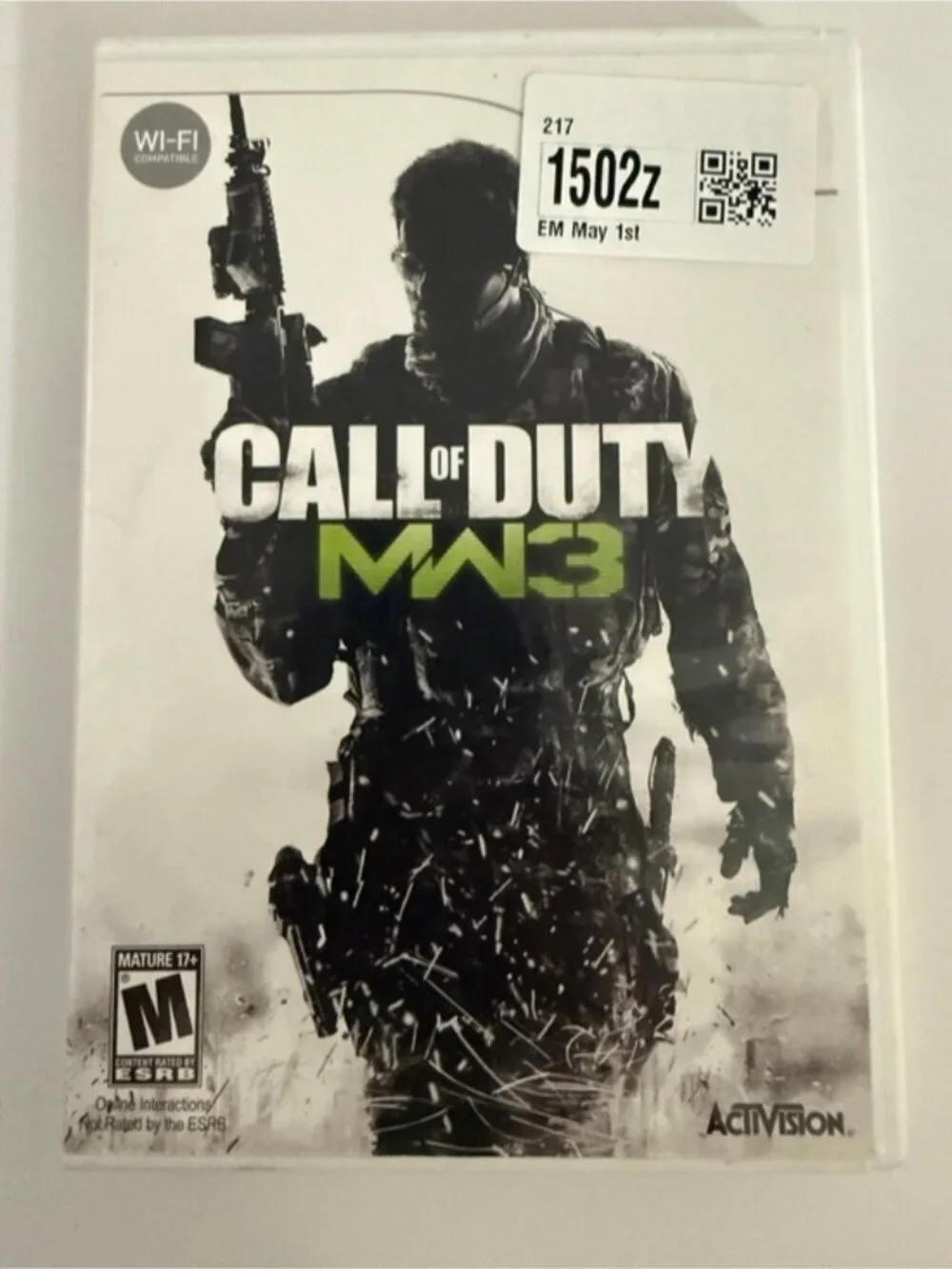 Call of Duty Modern Warfare 3 (MW3) Nintendo Wii Game – Complete